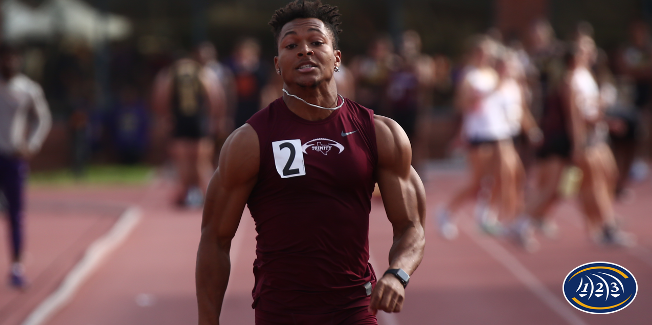 Legend Grigsby, Trinity University, Men's Track Athlete of the Week (Week 3)