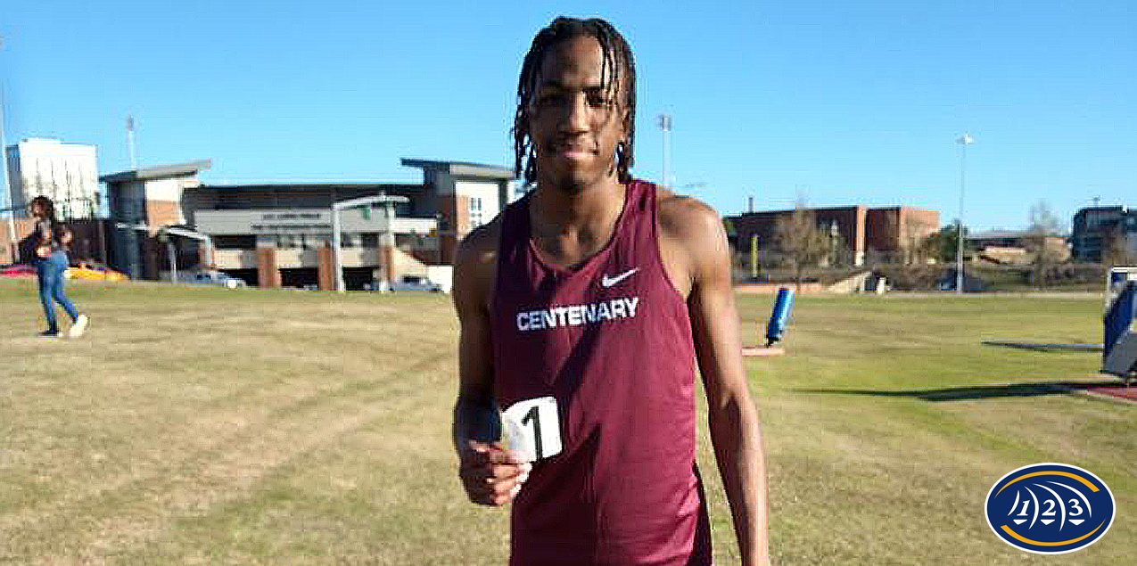 DeVante' Jack, Centenary College, Men's Track Athlete of the Week (Week 7)