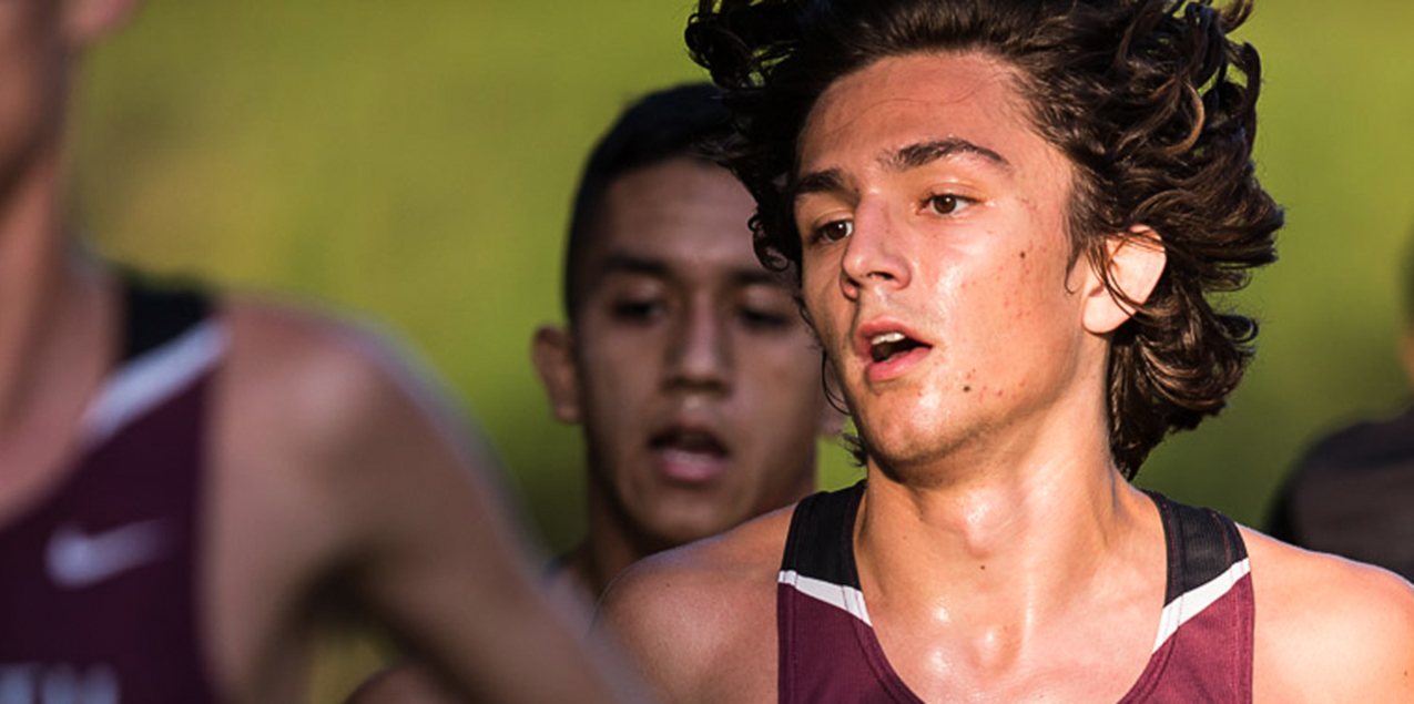 Oliver Langselius, Trinity University, Runner of the Week (Week 4)