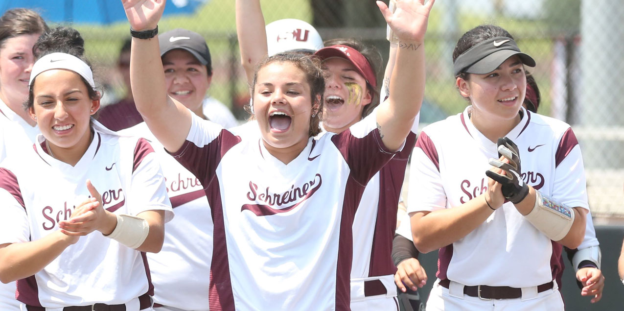 Schreiner Defeats Dallas in Wild SCAC Softball Championship Opener