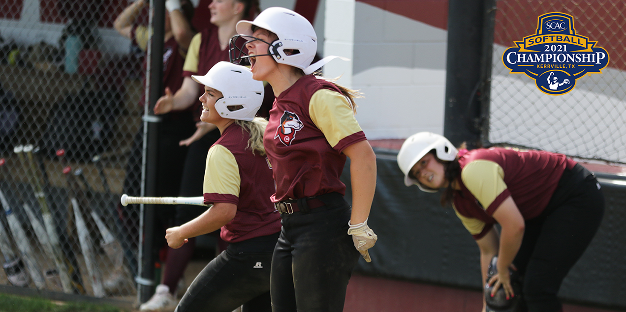 Centenary Eliminates Trinity in Game 1 of modified SCAC Softball Championship