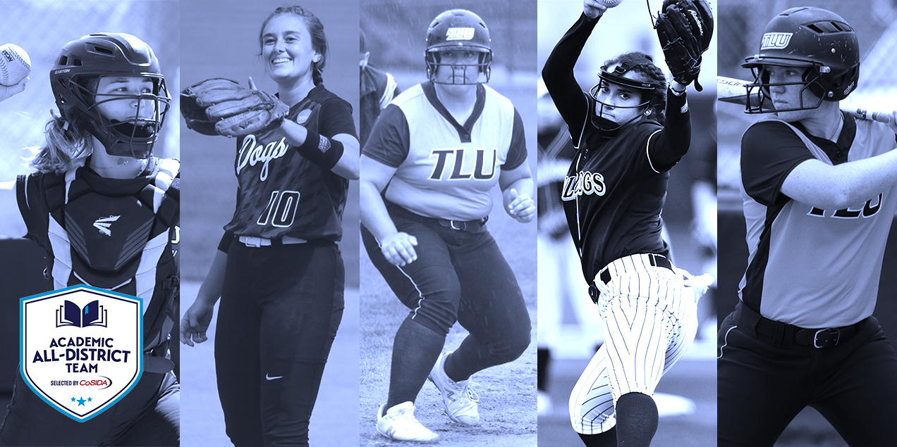 TLU Places School-Record Five Student-Athletes on CoSIDA Academic All-District Softball Team