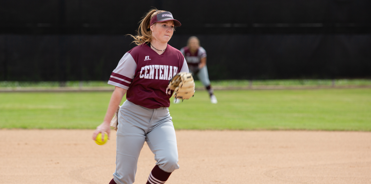 Ashley Hunter, Centenary College, Pitcher of the Week (Week 2)