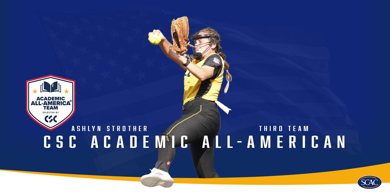 Texas Lutheran's Strother Earns CSC Academic All-America Honors for Third Time