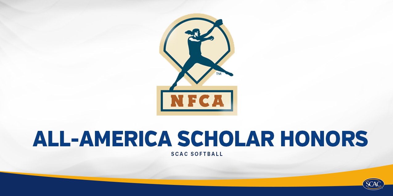 SCAC Record 72 Student-Athletes Recognized with NFCA All-America Scholar Honor