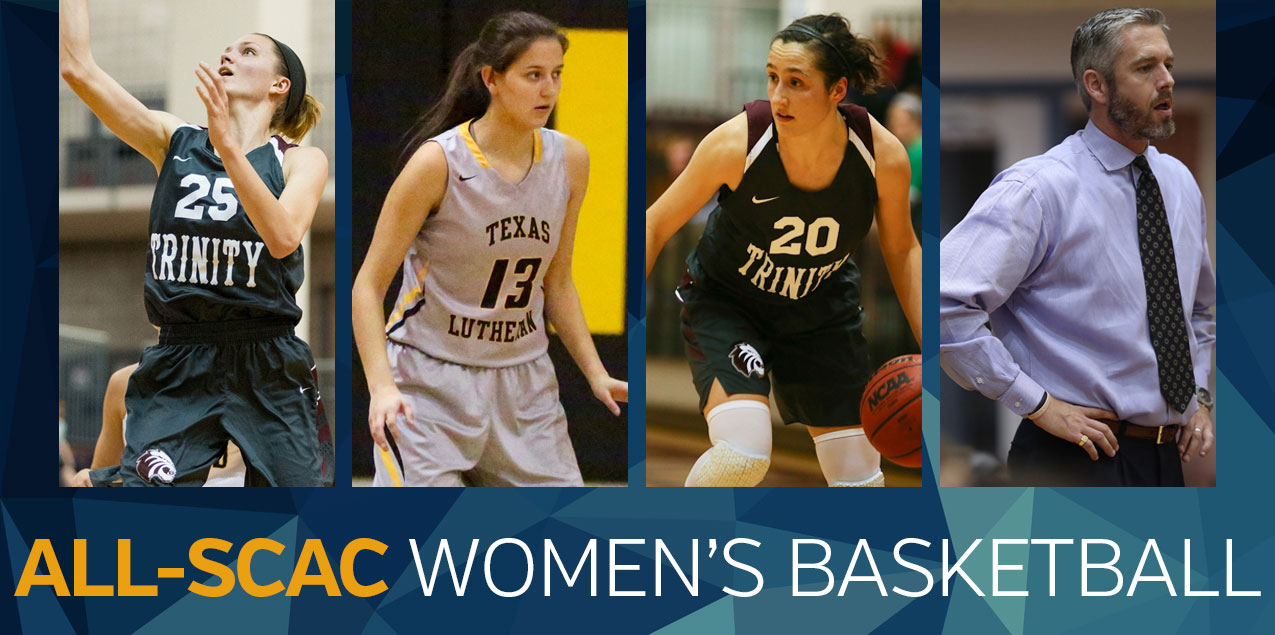 Trinity's Holguin and Hill Highlight 2016-17 All-SCAC Women's Basketball Selections