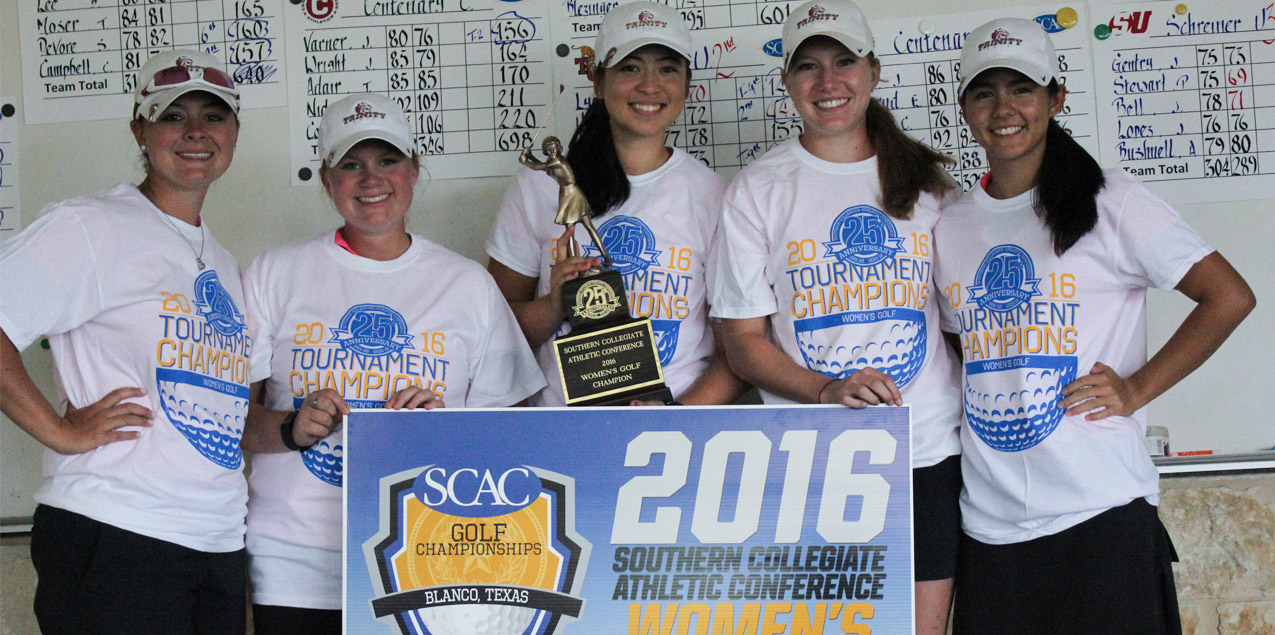 Trinity Women's Golf Wins SCAC Championship