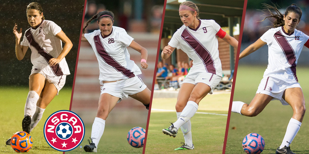 Trinity has Four Named to NSCAA All-West Region First Team