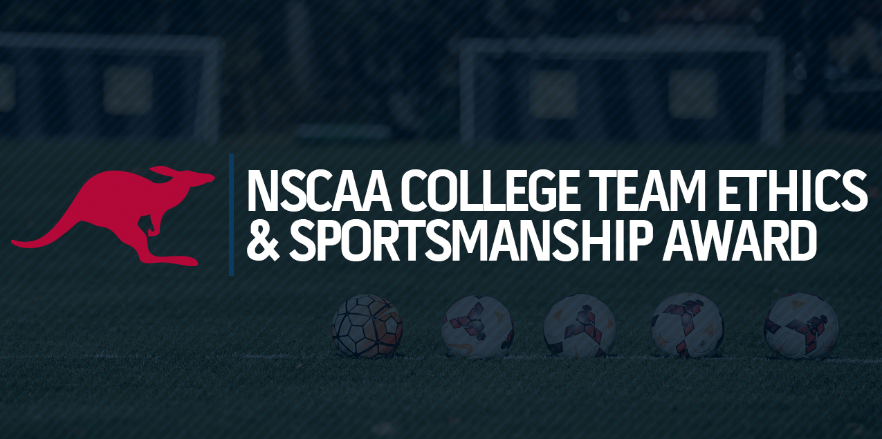 Austin College Women's Soccer Earns NSCAA College Team Ethics and Sportsmanship Award