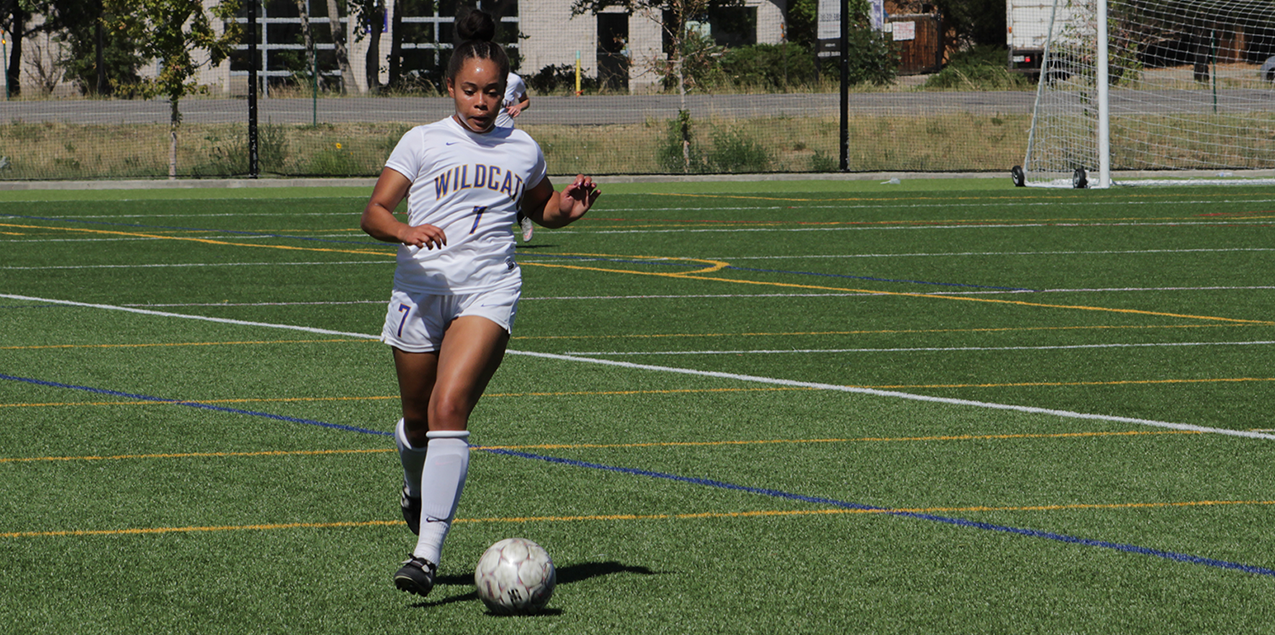 Junior forward Natasha Martin of Johnson & Wales had two goals and an assist last weekend, including the game-winner against Austin College to lead JWU to a 2-0 start in SCAC play.