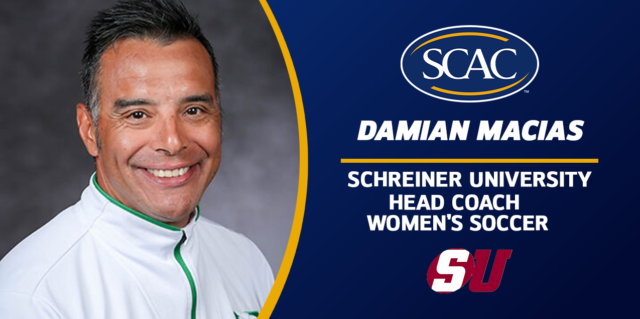 Damian Macias Announced as Schreiner Women's Soccer Head Coach