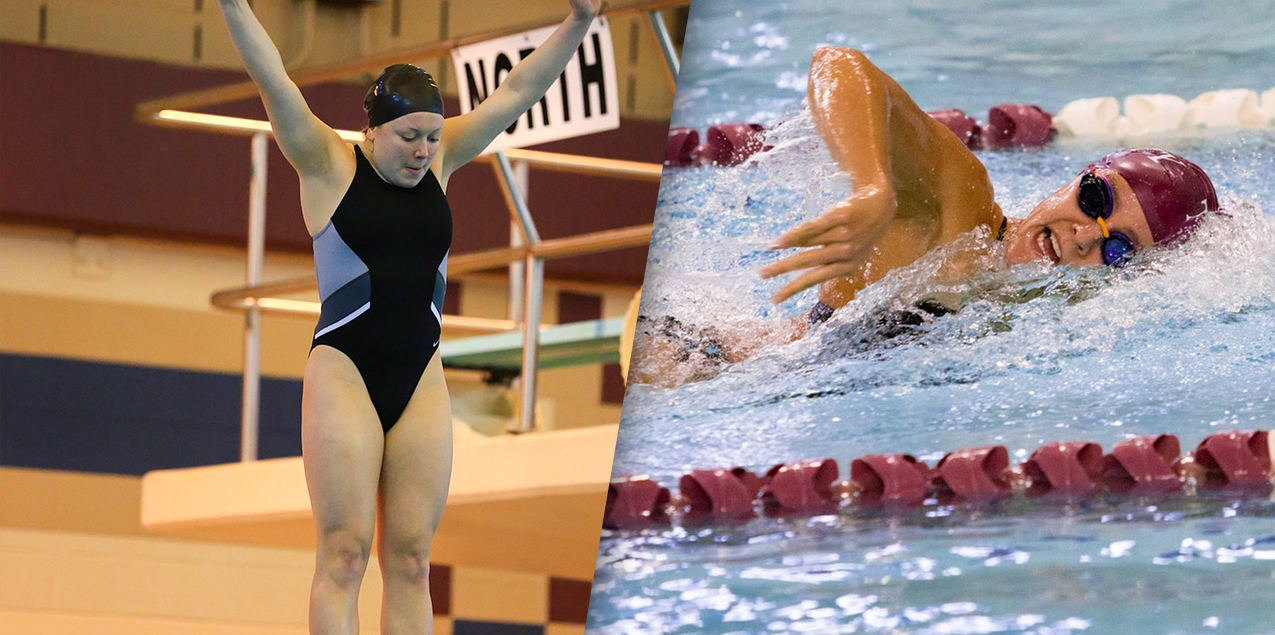 Trinity's Hagmann, Mrkonich Selected as SCAC Female Swimmer and Diver of the Year