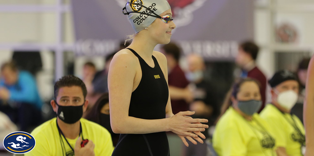 Kate Brush, Colorado College, Swimmer of the Week (Week 3)