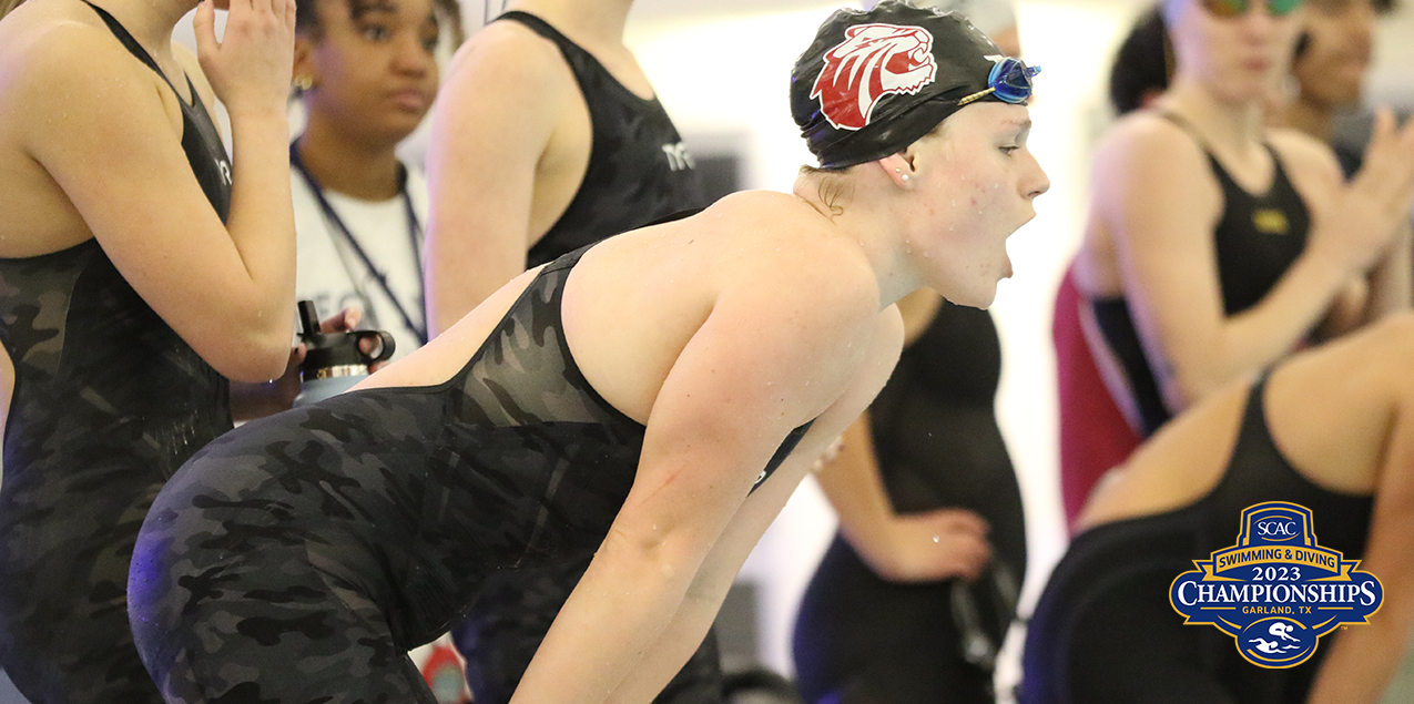 Trinity Women Lead After Day One of SCAC Swimming & Diving Championship