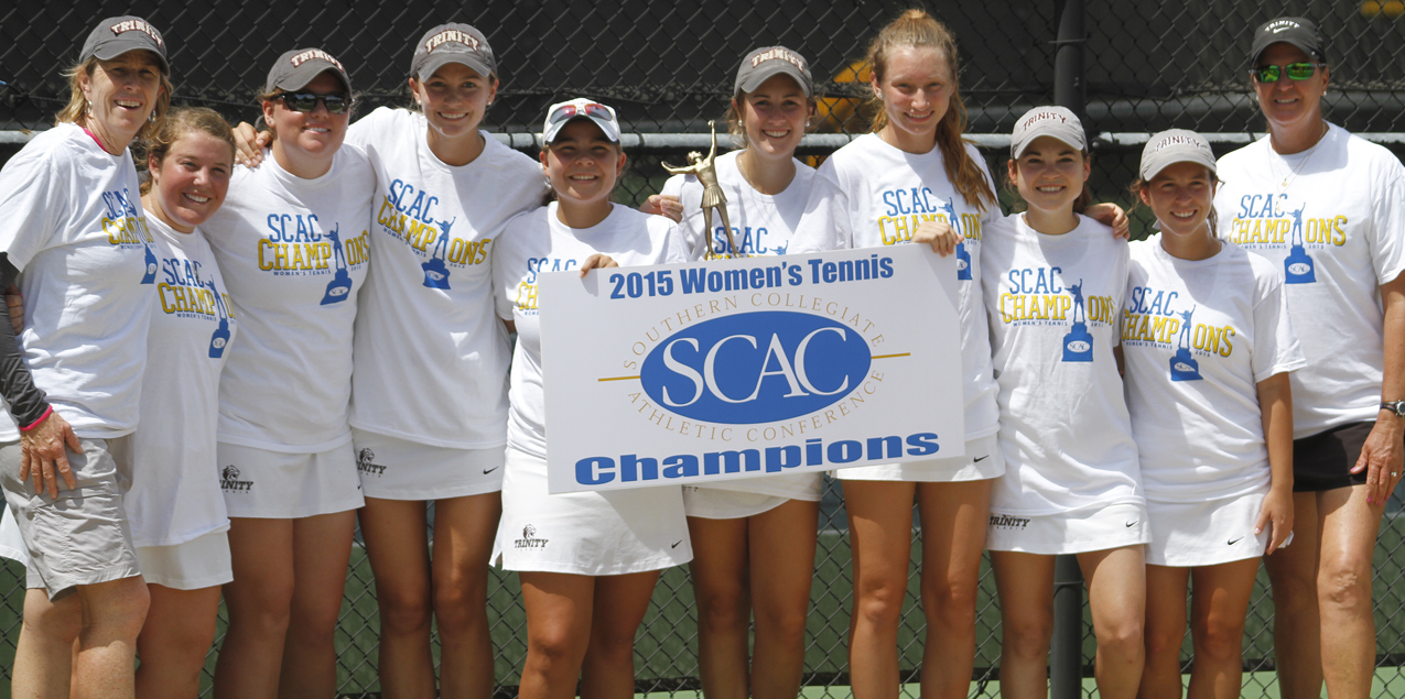 Trinity Posts 5-1 Win Over Colorado College to Earn 19th SCAC Womens' Tennis Title