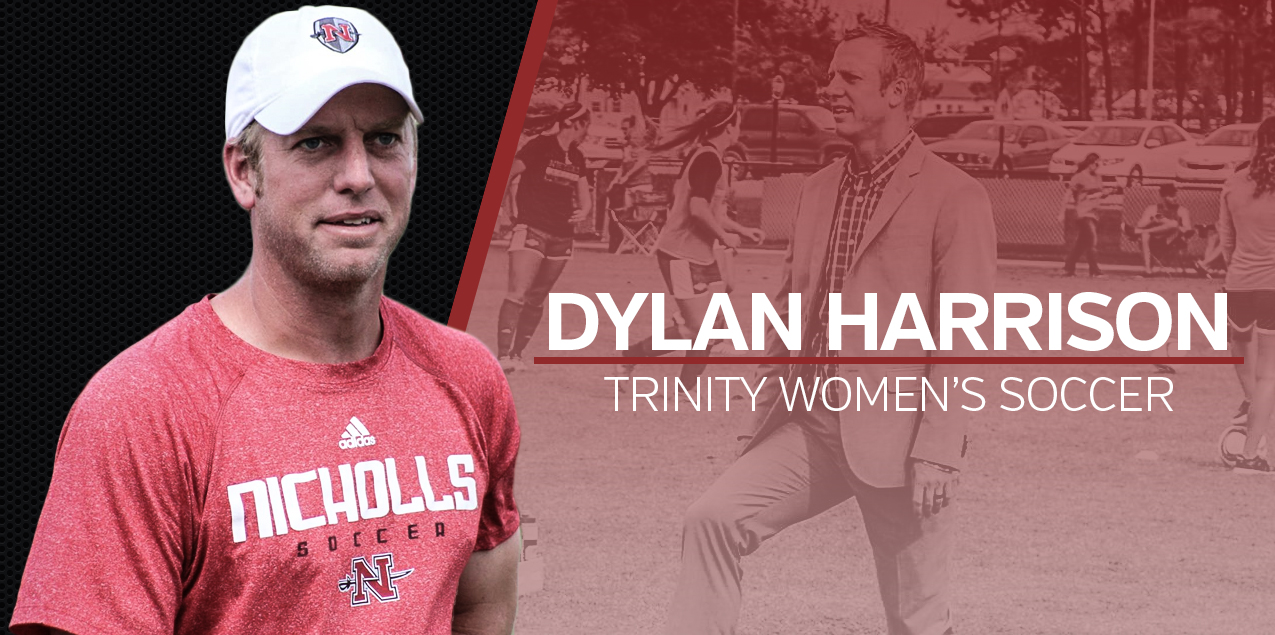 Trinity Names Dylan Harrison as Head Women's Soccer Coach