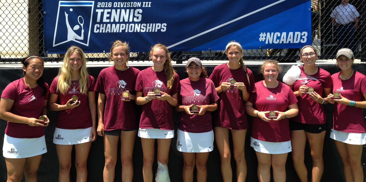 Trinity Falls to Claremont-Mudd-Scripps in NCAA Women's Tennis Tournament