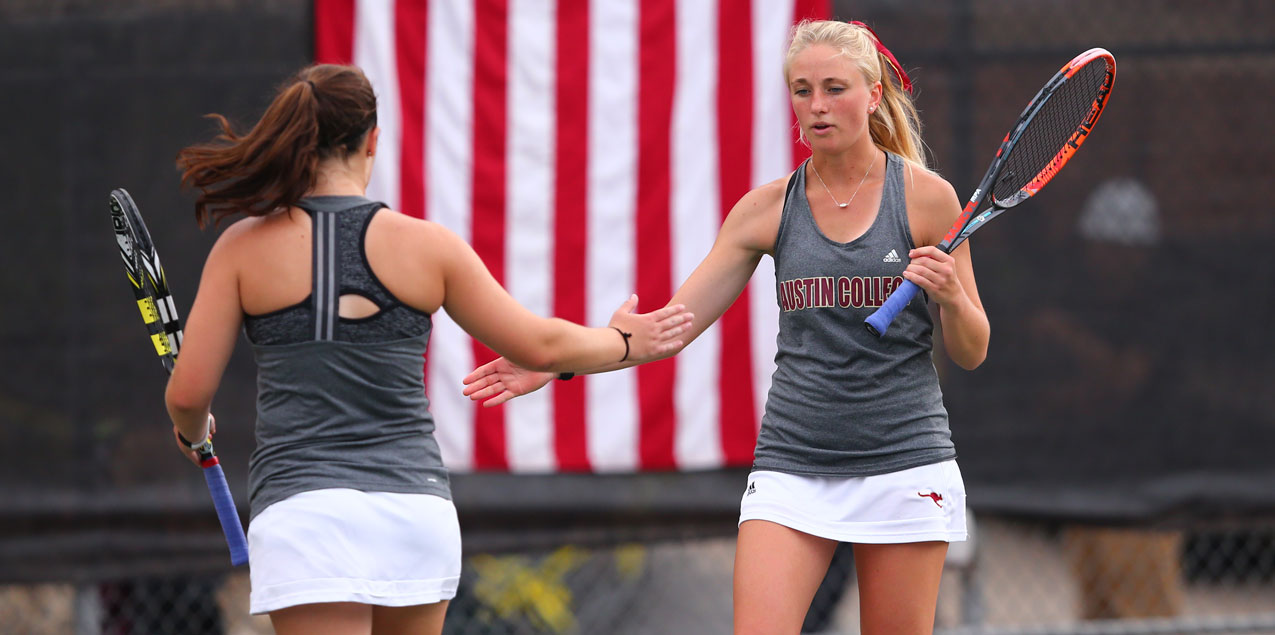 Austin College Sweeps Schreiner At SCAC Women's Tennis Championship