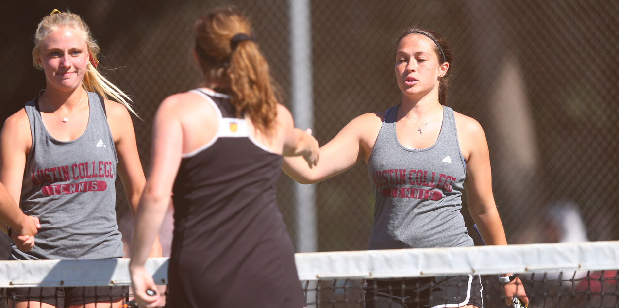Austin College Women's Tennis Upsets Colorado College For Third Place
