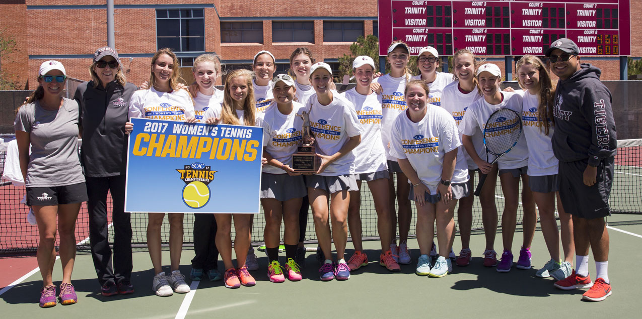 Trinity Captures Sixth Consecutive SCAC Women's Tennis Championship