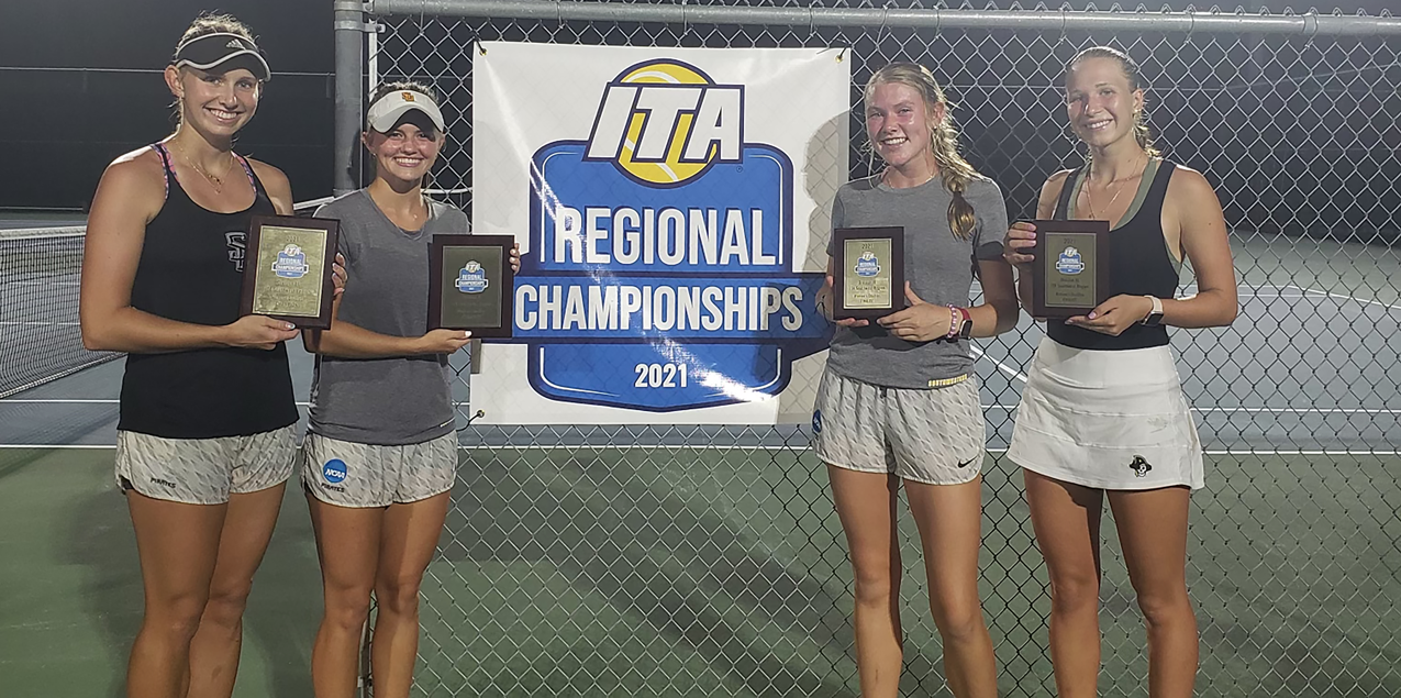 Southwestern Duo Wins ITA Regional Doubles Championship