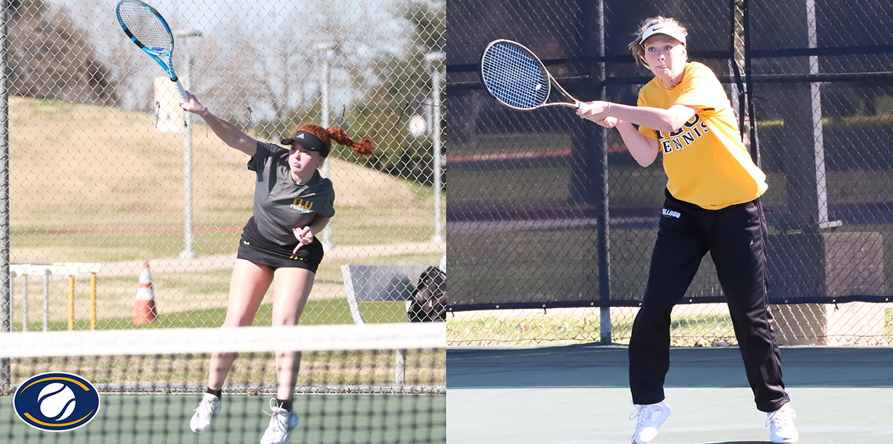 Elena Brancaleon / Christa Bennett, Texas Lutheran University, Women's Tennis Doubles Team of the Week (Week 5)