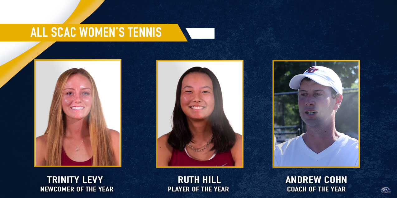 Trinity's Hill Highlights 2023 All-SCAC Women's Tennis Team