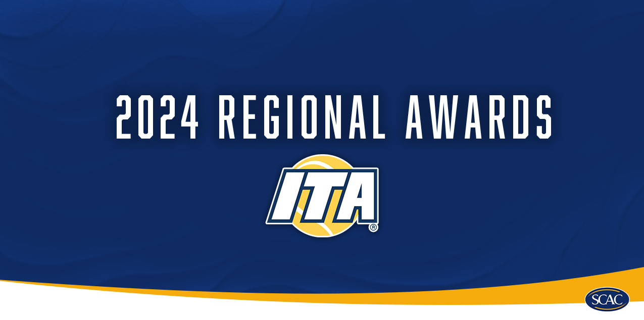 SCAC Tennis Collects Six Major Regional ITA Awards