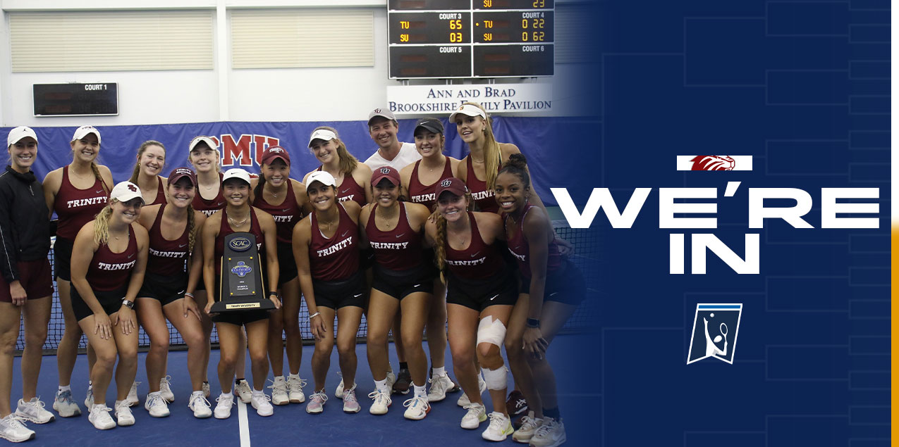 Trinity Women's Tennis to Open NCAA Tournament Against Christopher Newport