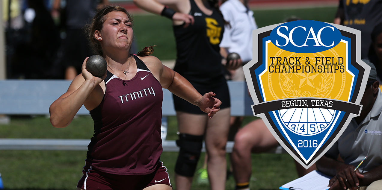 Trinity Women Lead After Day One of SCAC Track & Field Championship