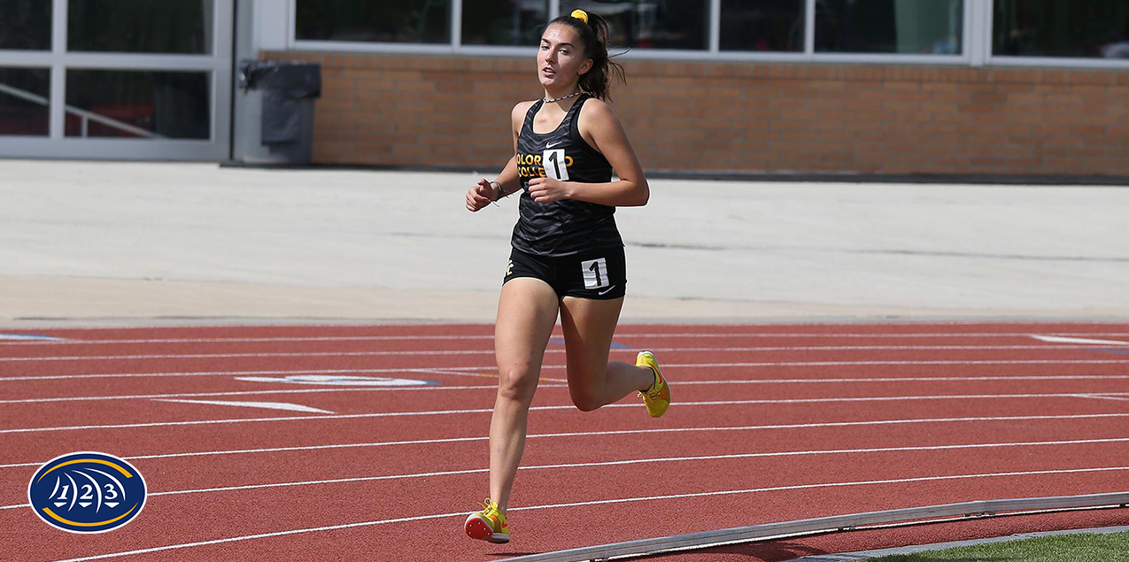 Kendall Accetta, Colorado College, Women's Track Co-Athlete of the Week (Week 7)