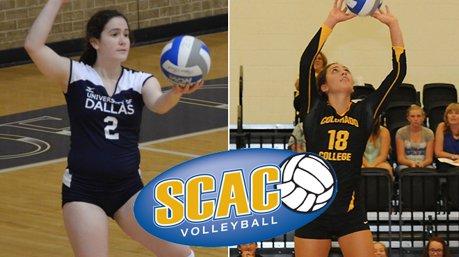 Colorado College's Lucero; Dallas' Seager Named SCAC Volleyball Players of the Week