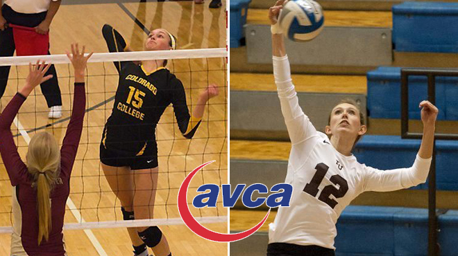 Colorado College Drops to 12th; Trinity Climbs to 15th in Latest AVCA Division III Top 25 Poll