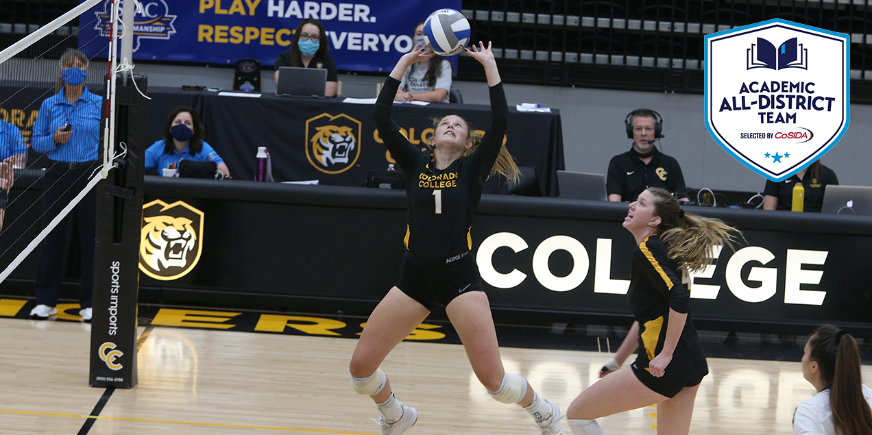 Colorado College's Aragon-Menzel Named to CoSIDA’s Academic All-District Volleyball Team