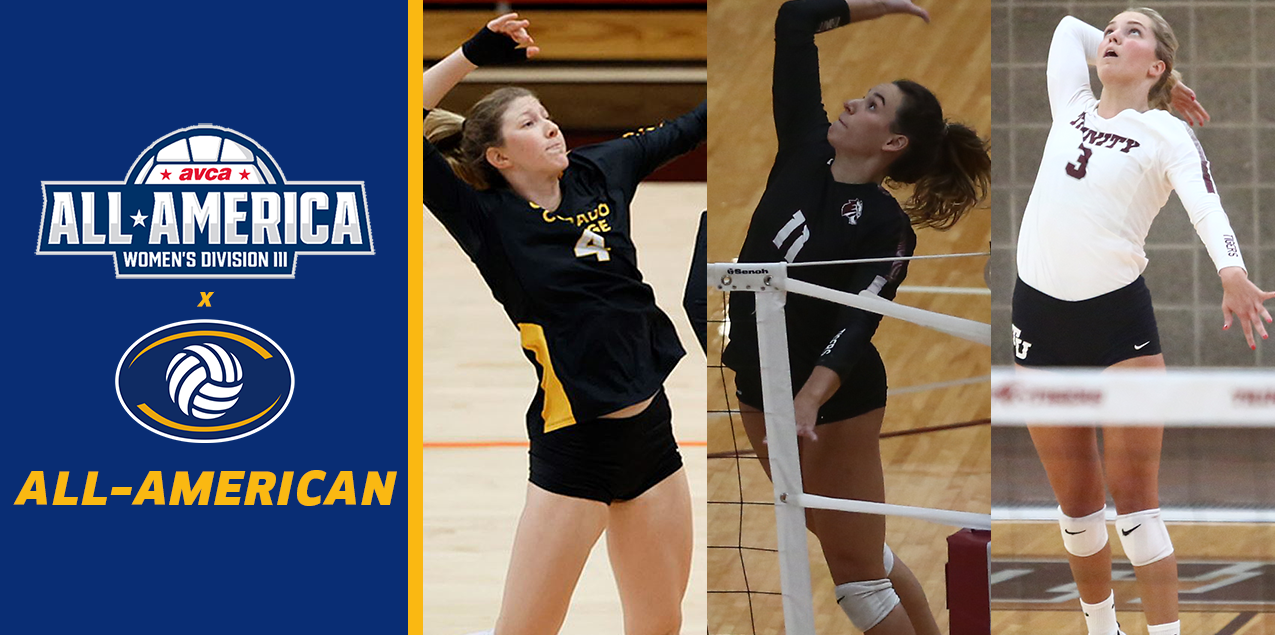 SCAC Leads Nation with Three AVCA First Team All-Americans