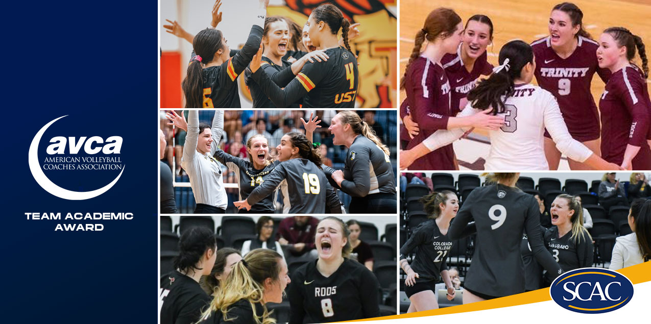 Five SCAC Programs Earn AVCA Team Academic Award