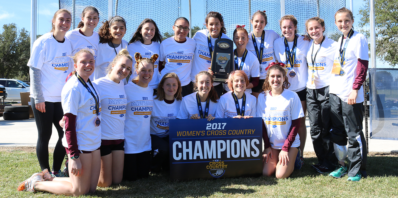 Trinity Women Earn First SCAC Cross Country Championship Since 2013