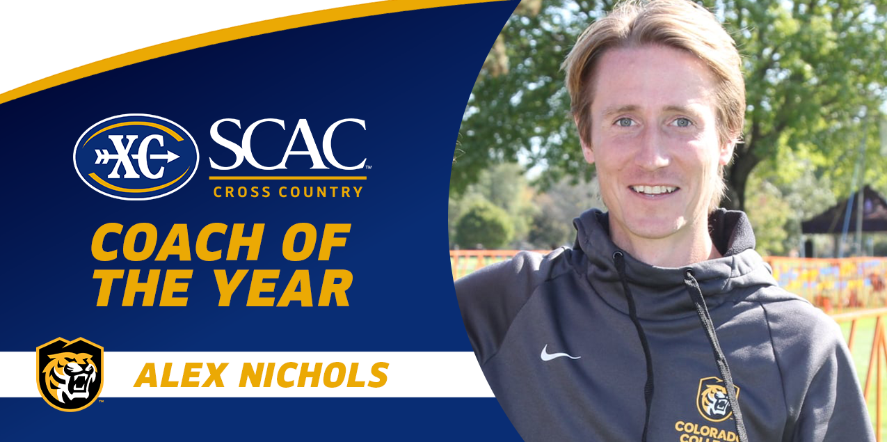 Colorado College's Nichols Named SCAC Men’s and Women’s Cross Country Coach-of-the-Year