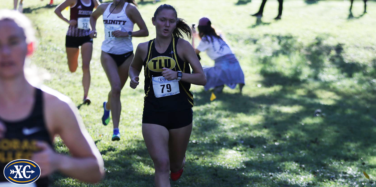 Caeli Taylor, Texas Lutheran University, Runner of the Week (Week 2)