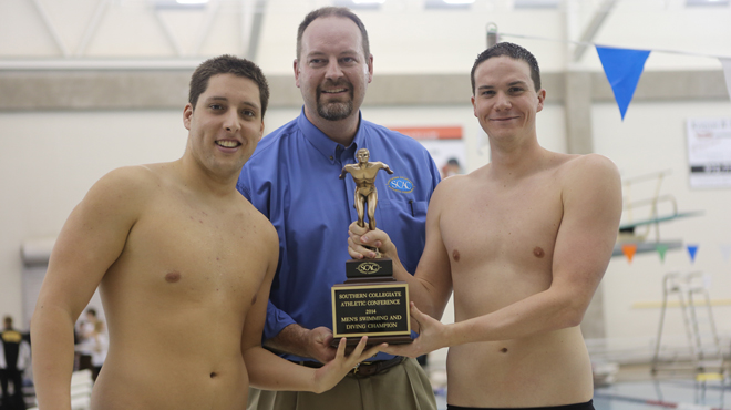 Trinity Repeats as SCAC Men's Swimming & Diving Champions